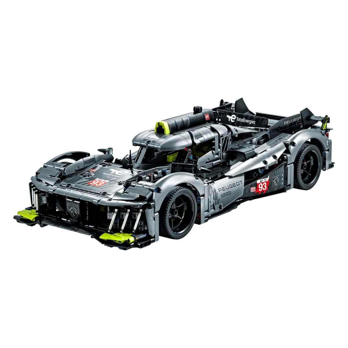 LEGO Technic Peugeot 9X8 24H Le Mans Hybrid Hypercar 42156 Building Kit (1,775 Pieces),Multicolor