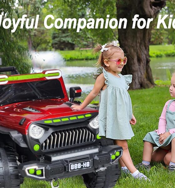 Toyify Driving Thar Jeep for Kids (Red)