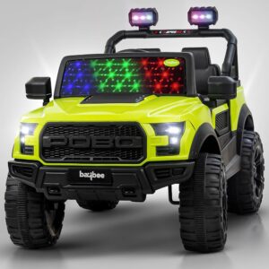 Baybee Bronco Battery Operated Jeep for Kids, Ride on Toy Kids Car with RGB Windshield Light & Music | Electric Jeep Battery Car | Baby Big Car for Kids to Drive 3 to 8 Years...