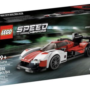 Lego Speed Champion Porsche 963 76916 Building Toy Set (280 Pieces)