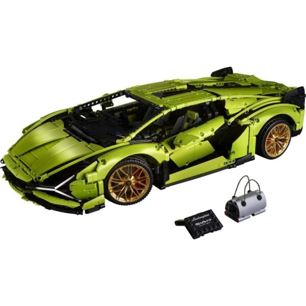 LEGO Technic Lamborghini Si¡n FKP 37 (42115) Model Car Building Kit (3,696 Pieces), Multicolor