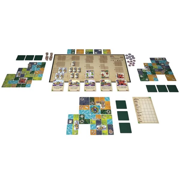 Life in Reterra Strategy Board Game | A Community (Re) Building Game | Ages 10+ | 2 to 4 Players | 35 Mins. Avg. | Games for Adults and Families