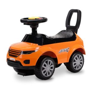 LuvLap Starlight Ride on & Car for Kids with Music & Horn Steering, Push Car for Baby with Backrest, Safety Guard, Under Seat Storage & Big Wheels, Ride on for Kids 1 to 3 Years...