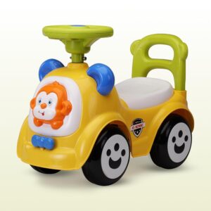 LuvLap Sunny Ride on & Car for Kids with Music & Horn Steering, Push Car for Baby with Backrest, Safety Guard, Under Seat Storage & Big Wheels, Ride on for Kids 1 to 3 Years...