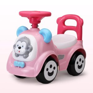 LuvLap Sunny Ride on & Car for Kids with Music & Horn Steering, Push Car for Baby with Backrest, Safety Guard, Under Seat Storage & Big Wheels, Ride on for Kids 1 to 3 Years...