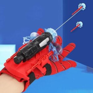 MOROVIK Spider Web Shooters Toy for Kids Fans, Hero Launcher Wrist Toy Set, Cosplay Launcher Bracers Accessories, Sticky Wall Soft Bomb Funny Children's Educational Toys,...