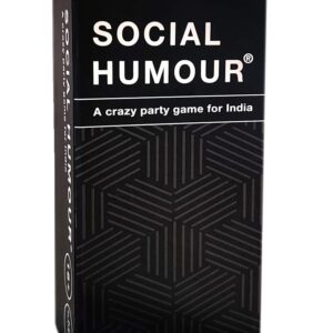 SOCIAL HUMOUR : A Crazy Party Game For India, Adult, Pack of 1