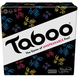 Taboo Board Game | Word Guessing Party Games for Adults and Teens | Ages 13+ | for 4+ Players | Hilarious Party Games for Game Night | Word Games