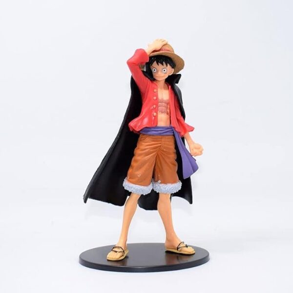 Tinion Luffy-1 One Piece Action Figure Miniature Doll (Toy Figure) Limited Edition for Car Dashboard,Decoration,Cake,Office Desk & Study Table (Pack of 1)(Height 18Cm)