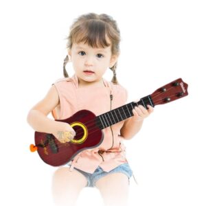 Toy Imagine Guitar Toy 4-String Acoustic Music Learning Toys | Sound Toys Best Gift for Kids | Musical Instrument Educational Toy Guitar for Beginner | Age 3 - 6 (Product Colour...