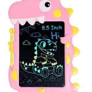 Toy Imagine LCD Writing Tablet for Kids Electronic Magic Slate Drawing Doodle Rough Digital Pad with Pen Graphic Tab Smart Notepad (Dinosaur)