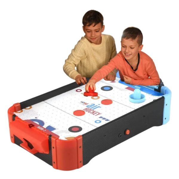 Estilo Electric Air Hockey Table with Adapter | 70 CM Large Size Ice Hockey Game | Arcade Game Includes 2 Pushers & 2 Air Hockey Pucks | Indoor Tabletop Sports Game for Kids &...