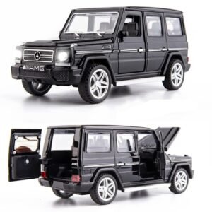 Sky Tech® Mercedes Benz G65 1:32 Model Car Exclusive Alloy Metal Pull Back Die-cast Car Diecast Metal Pullback Toy car with Openable Doors & Light Music Best Gifts Toys for...