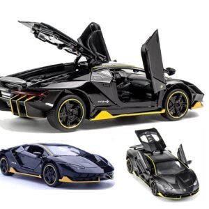 Storio Cars 1:32 Diecast Metal Pullback Toy car for Kids Best Gifts Toys for Kids Boys - Black